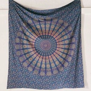 Urban Outfitters Floral Medallion Tapestry